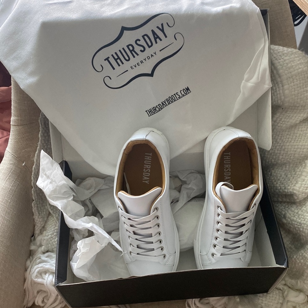 Thursday NWT White Sneakers